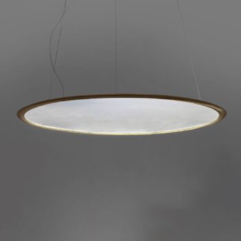Artemide Discovery závesná lampa, horizont, bronz