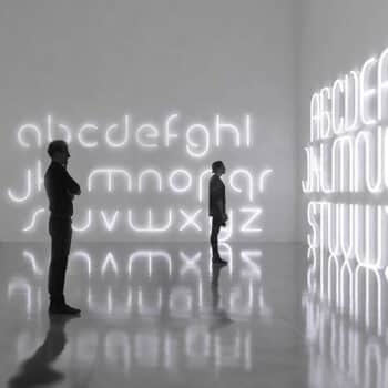 Artemide Alphabet of Light veľké písmeno stenu A - Image 2