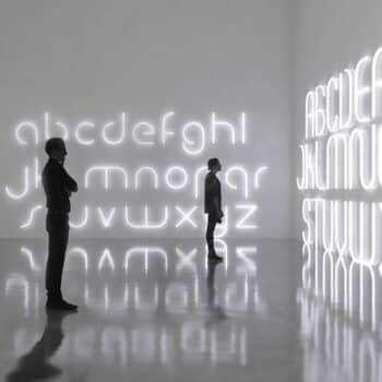 Artemide Alphabet of Light veľké písmeno stenu D - Image 2