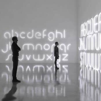 Artemide Alphabet of Light veľké písmeno stenu G - Image 2
