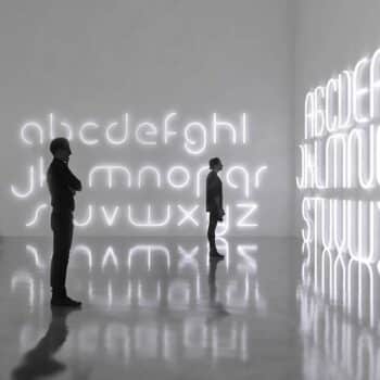 Artemide Alphabet of Light veľké písmeno stenu N - Image 2