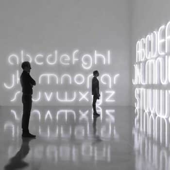 Artemide Alphabet of Light veľké písmeno stenu S - Image 2