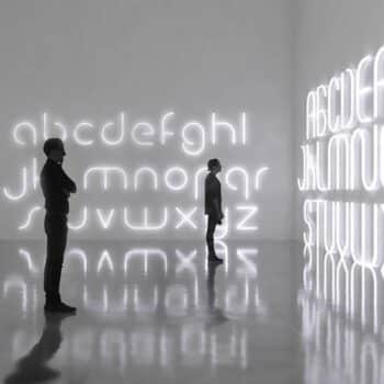 Artemide Alphabet of Light malé písmeno na stenu c - Image 2