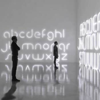 Artemide Alphabet of Light malé písmeno na stenu o - Image 2