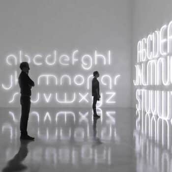 Artemide Alphabet of Light malé písmeno na stenu p - Image 2