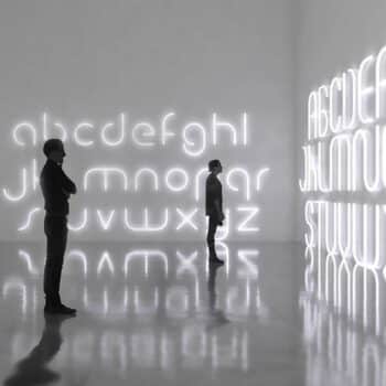 Artemide Alphabet of Light malé písmeno na stenu r - Image 2