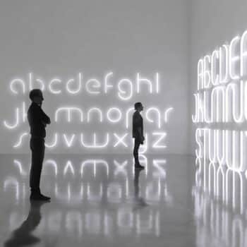 Artemide Alphabet of Light malé písmeno na stenu v - Image 2