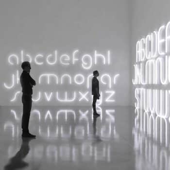 Artemide Alphabet of Light malé písmeno na stenu æ - Image 2