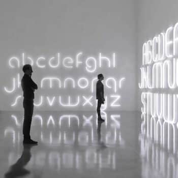 Artemide Alphabet of Light malé písmeno na stenu z - Image 2
