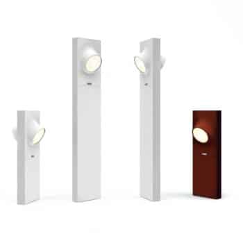 Artemide Ciclope stĺpiková lampa, 2-pl, sivo-biela - Image 2
