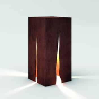 Artemide Granito 60 stĺpiková lampa, hrdzavá - Image 2