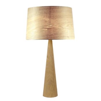 Stolná lampa Totem LT vo vzhľade prírodného dreva - Image 2