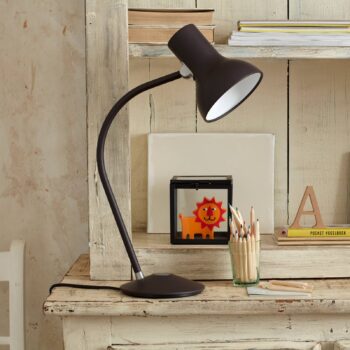 Anglepoise Type 75 Mini stolná lampa, hnedo-čierna - Image 2