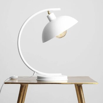 Stolná lampa 1036, jedno-plameňová, biela - Image 2