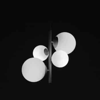 Závesná lampa Bloom, 4-plameňová, biela - Image 2