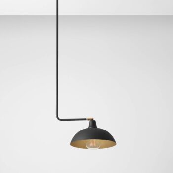 Závesná lampa Espace s nastaviteľným tienidlom