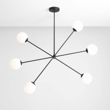 Závesná lampa Ohio, 6-plameňová, pohyblivá - Image 2