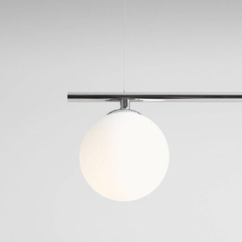 Závesná lampa Beryl, 3-plameňová chróm