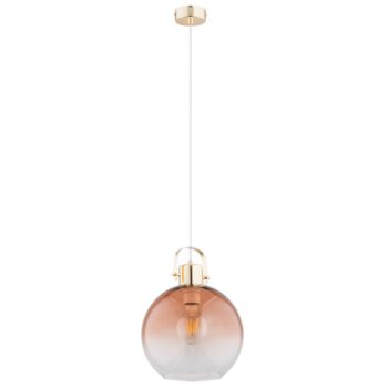 Závesná lampa Haze, 1-plameňová, oranžová - Image 2