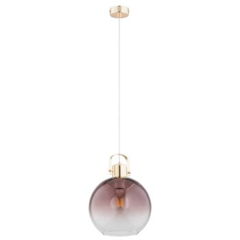 Závesná lampa Haze, 1-plameňová, červená - Image 2