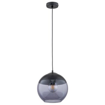 Závesná lampa Hira, 1-plameňová, čierna/sivá - Image 2