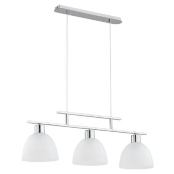 Závesná lampa Sonata, 3-plameňová, strieborná - Image 2