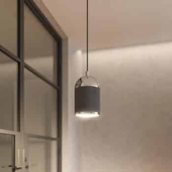 Závesná lampa Anadia, 1-plameňová, antracit - Image 2
