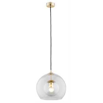 Závesná lampa Dagna, sklenené vnútorné tienidlo