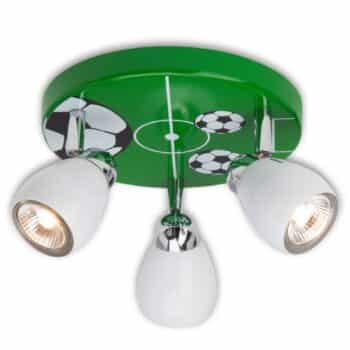 Stropné LED svietidlo Soccer, tri svetlá - Image 2