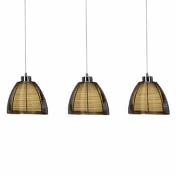 Závesná lampa Relax, 3-plameňová bronz - Image 2