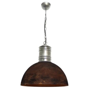 Hrdzavo-čierna závesná lampa Frieda - Image 2