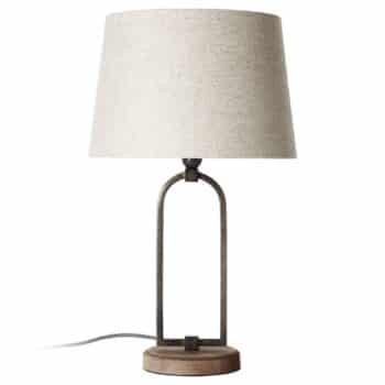 Stolná lampa Sora so štýlovým textilným tienidlom - Image 2