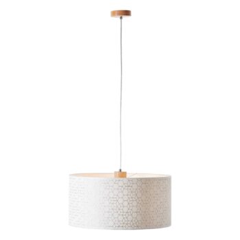 Závesná lampa Galance, biela, Ø 50 cm - Image 2