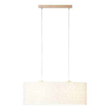 Závesná lampa Galance, biela, 70 x 26 cm - Image 2