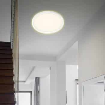 Stropné LED svietidlo 7363, Ø 42 cm, biele - Image 2