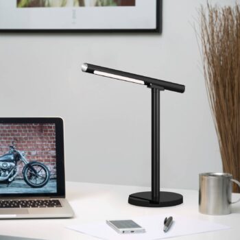 Stolná LED lampa Everywhere USB s batériou čierna