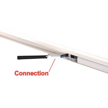 Podhľadové LED svietidlo Hebe, biela, dĺžka 57 cm - Image 2