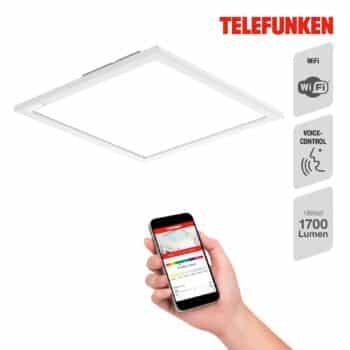 Stropné LED svietidlo Gemini, RGBW, 29,5 x 29,5 cm - Image 2