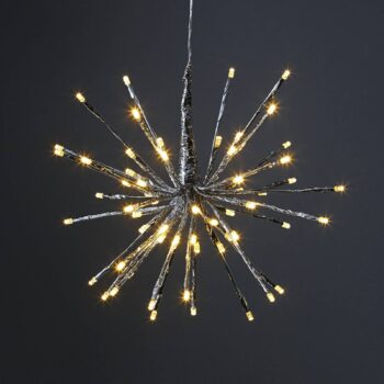 8 svetelných variánt – dekoračná LED Firework Ag