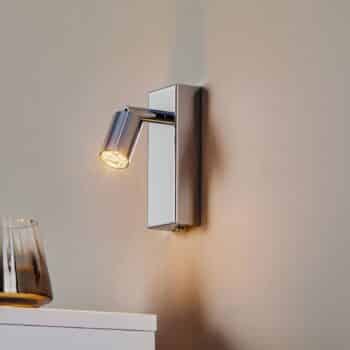 6,5 W nástenné LED svietidlo Karen leštený chróm - Image 2