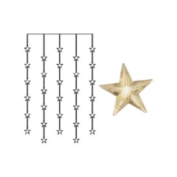 Svetelný LED záves Star 30-plameňový