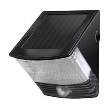 Solárne LED svietidlo SOL 04 s IP44 čierne - Image 2