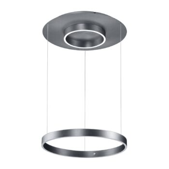 B-Leuchten Delta závesné LED 60 cm, antracit