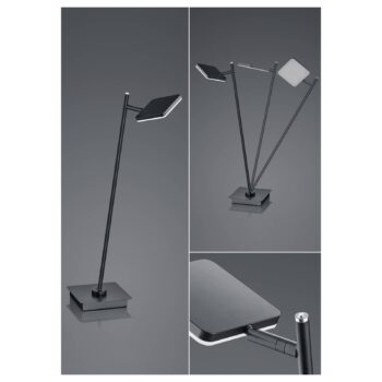 B-Leuchten Tim stolná LED lampa, CCT, čierna
