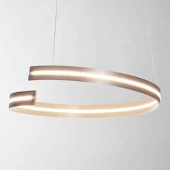 Bopp Break – LED závesné svietidlo 40 cm hliník
