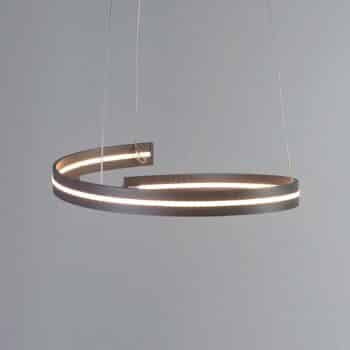 Bopp Break – závesné LED svietidlo, 40 cm antracit