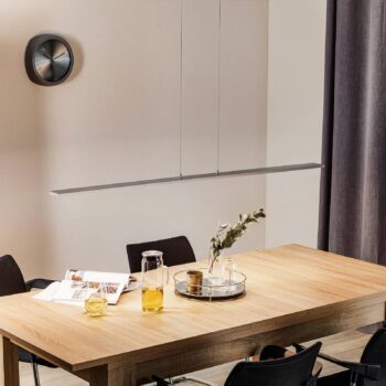 Bopp Fly závesné LED svietidlo 140 cm dlhé hliník