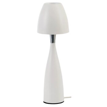 Stolná lampa Anemon v bielej, výška 49,7 cm - Image 2