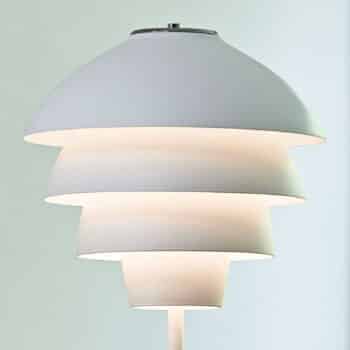 Stojaca lampa Valencia, biela - Image 4