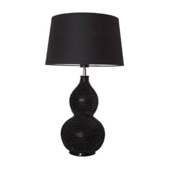 By Rydéns Lofty stolná lampa textilné, čierna - Image 2